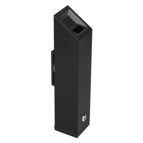 VEVOR Cigarette Butt Receptacle, Stainless Steel Cuboid Cigarette Butt Container